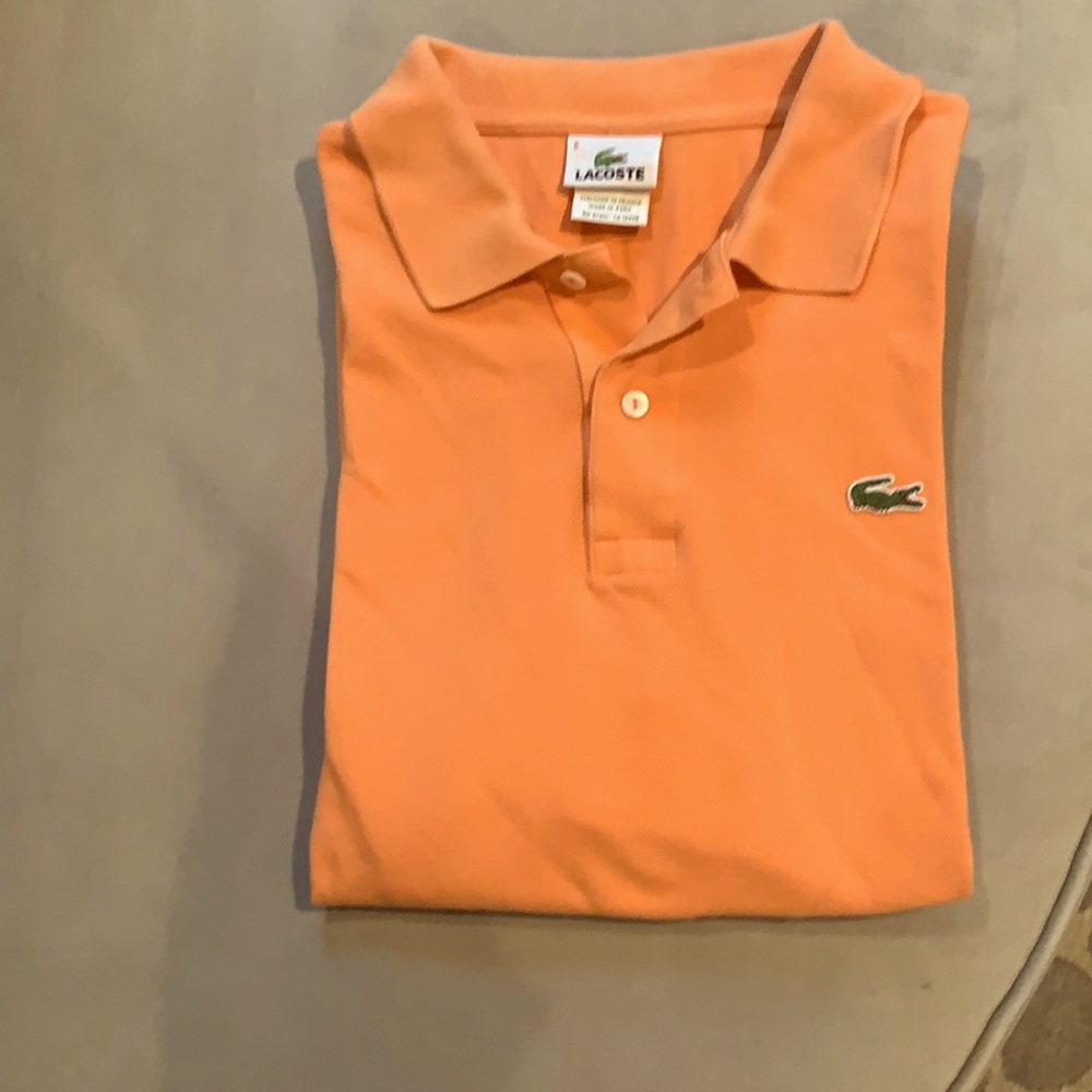 Lacoste Orange Polo